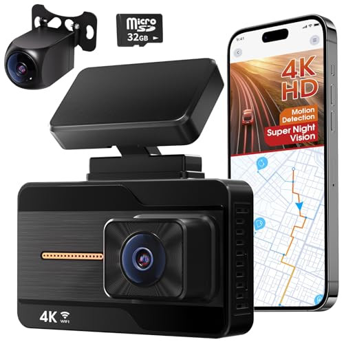 JOH Dash Cam Front and Rear