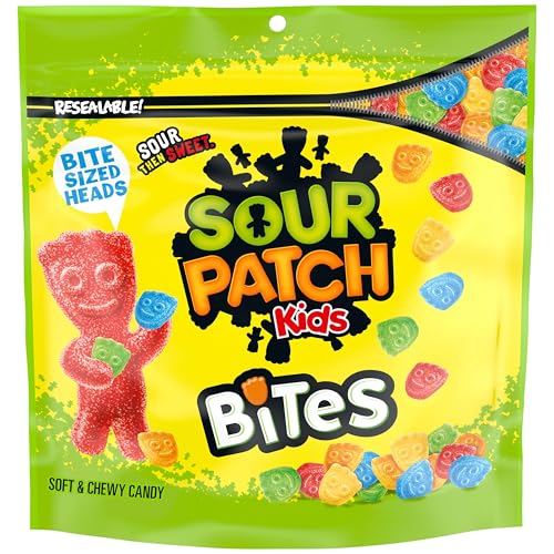 Sour Patch Kids Bites Soft & Chewy Gummy Candy 12 oz