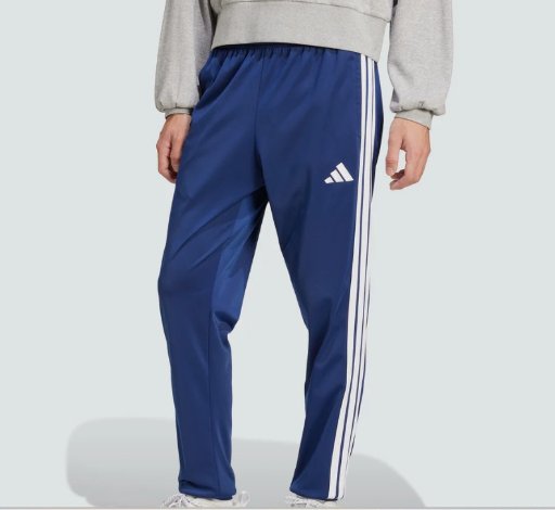 Adidas Men's 3-Stripes Tricot Regular Tapered Track Pants