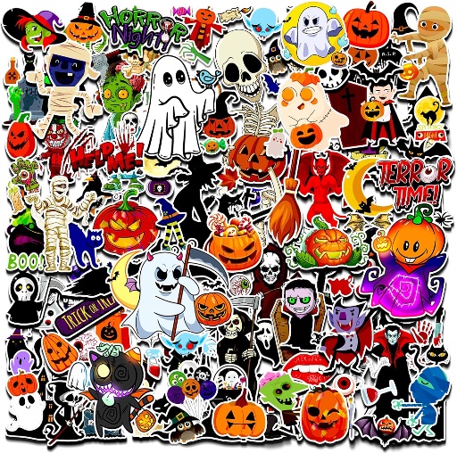 Halloween and Various Holiday Stickers