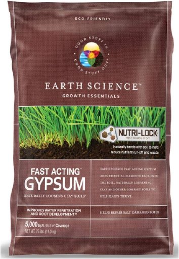Earth Science Fast Acting Gypsum for Lawn Care