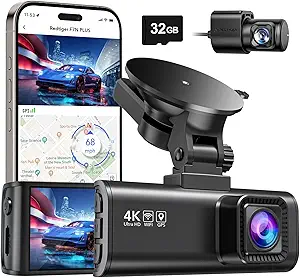 REDTIGER Dash Cam Front Rear
