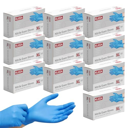 1000 Count Nitrile Gloves Disposable
