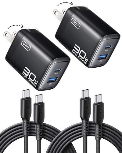 INIU USB C Charger Block 2-Pack