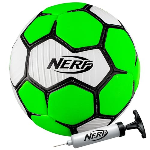 Nerf Proshot Youth Soccer Ball with Pump