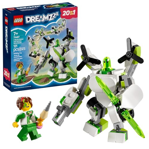 DreamZzz Z-Blob's Robot and Vehicle Adventures Building Kit