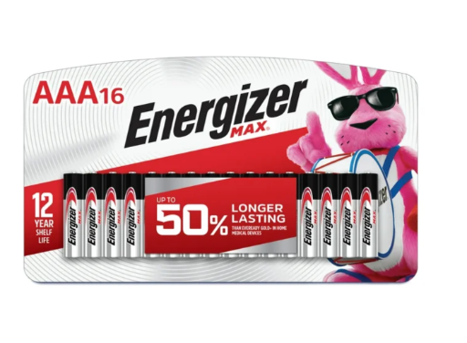 Energizer MAX AAA Batteries 16-Pack