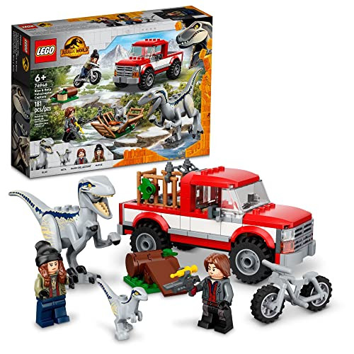 Lego Jurassic World Blue & Beta Velociraptor Capture Set