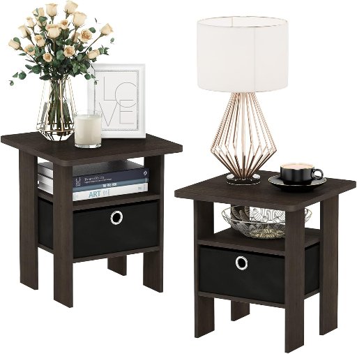 Furinno Andrey End Tables (Set of 2)