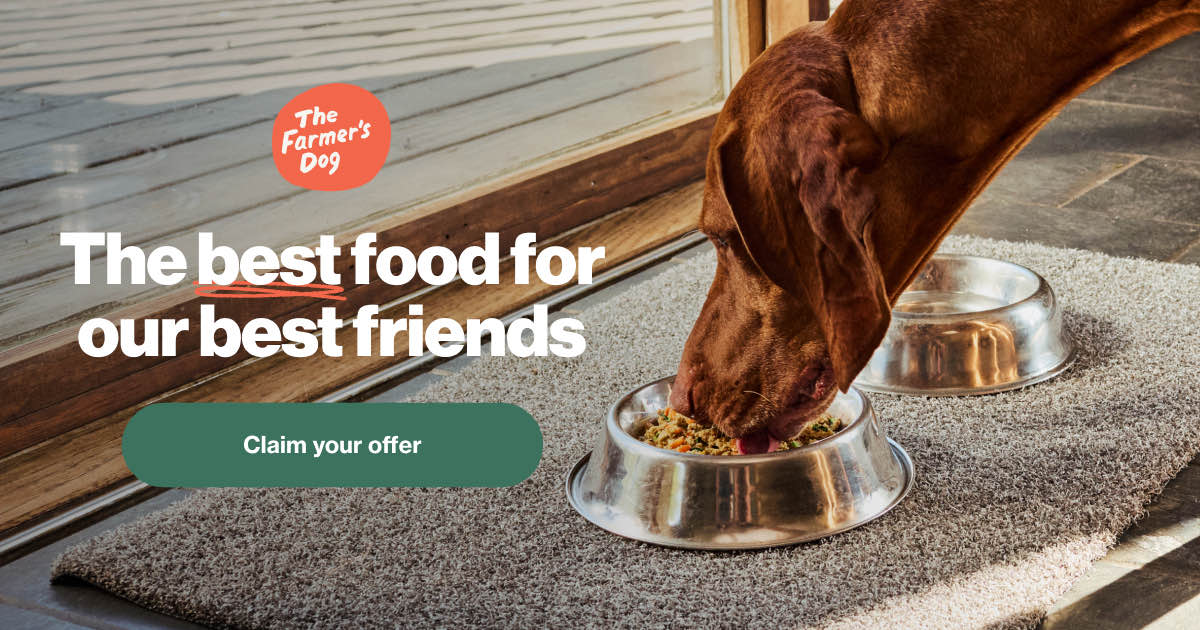 New Cust: The Farmer's Dog Fresh Dog Food Subscription