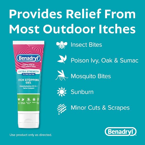 Benadryl Extra Strength Anti-Itch Relief Gel