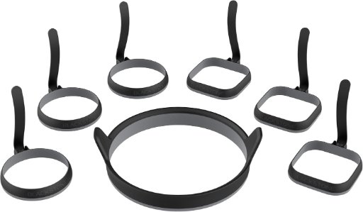 Blackstone 7-piece Egg and Omelet Ring Kit