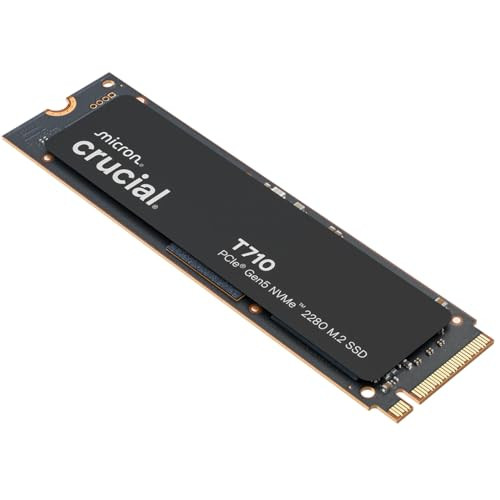 Crucial 2TB T710 Gen5 NVMe M.2 SSD