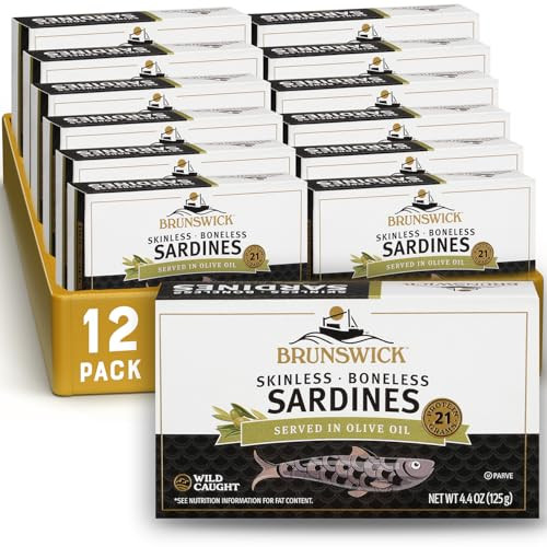 Brunswick Wild Caught Sardines in Olive Oil