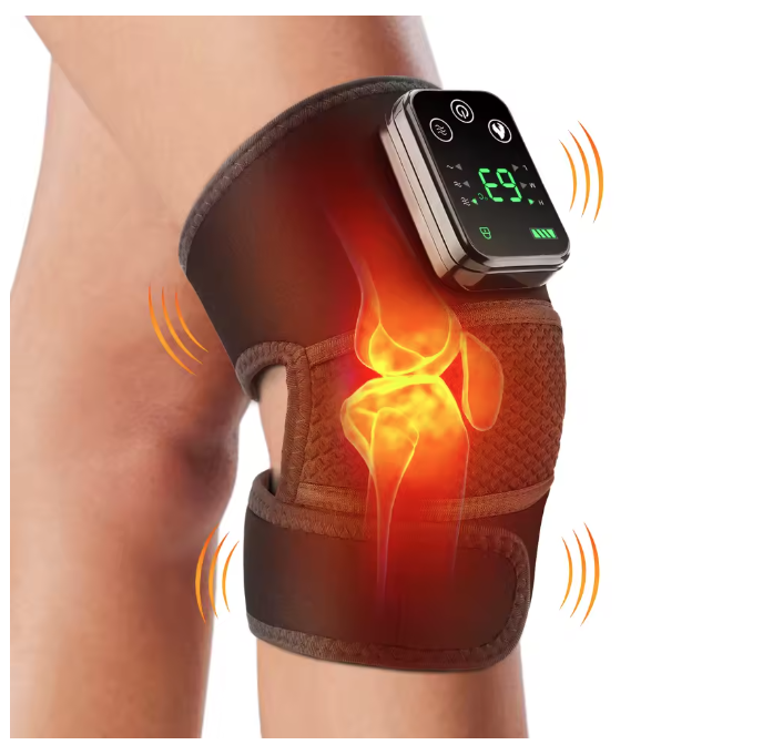 Knee Heating and Massaging Physiotherapy Pad