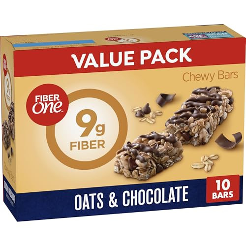 Fiber One Chewy Bars, Oats and Chocolate Value Pack