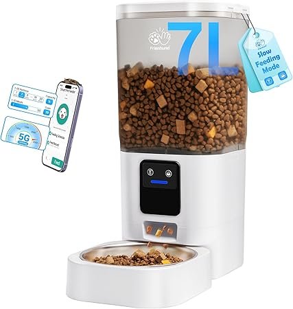 Frienhund 7L Automatic Cat Feeder with Slow Feed