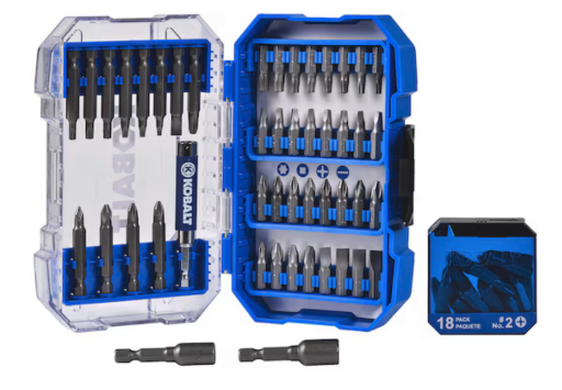 Kobalt 65 PC Screwdriver Bit Set