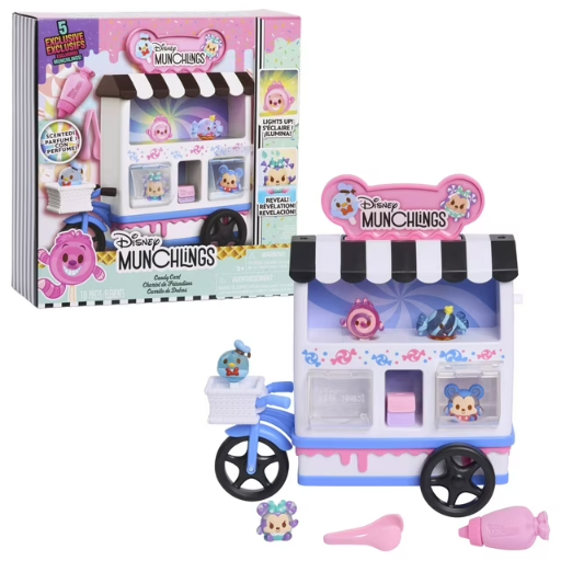 Disney Munchlings Candy Cart Set