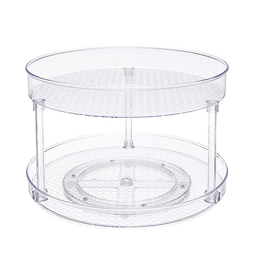 Amazon Basics 2-Tier Lazy Susan Turntable Organizer