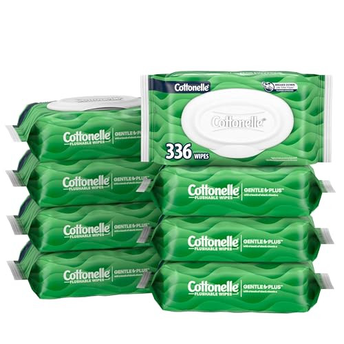 Cottonelle GentlePlus Flushable Wet Wipes