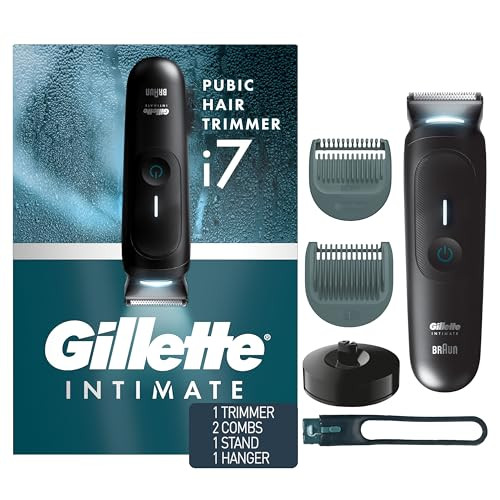 Gillette i7 Intimate Men's Premium Pubic Hair Trimmer