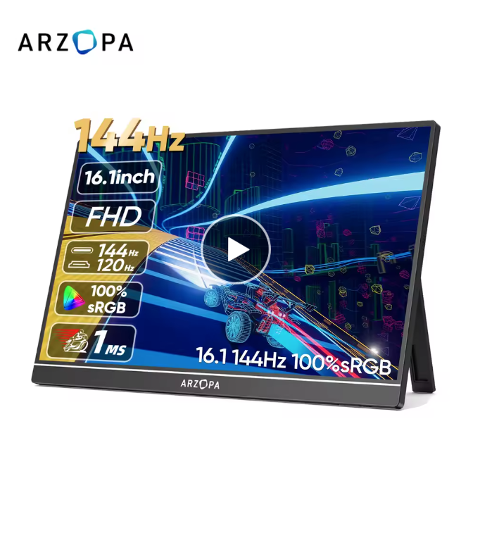 ARZOPA 16.1" 144Hz Portable Gaming Monitor