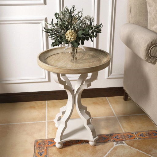 Plaisance Rustic Farmhouse Cottage Core Accent End Table
