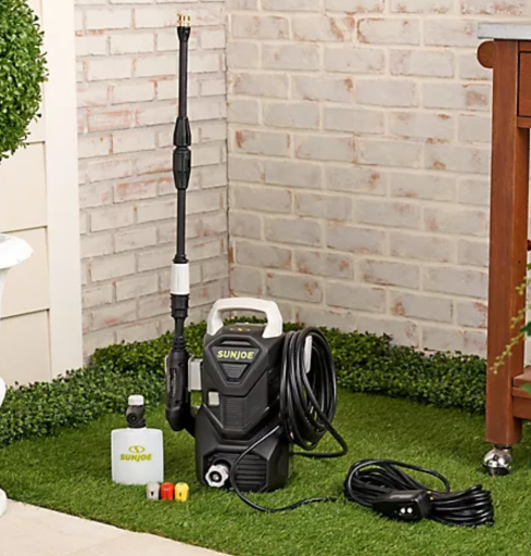 Sun Joe Pressure Washer with Foam Bottle