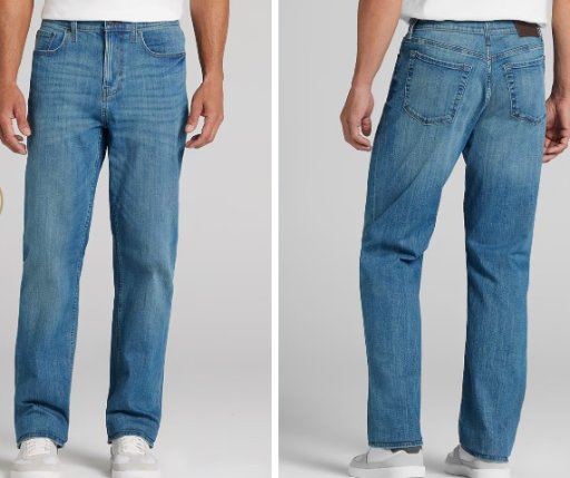 Jos. A. Bank Traditional Fit Comfort Stretch Denim