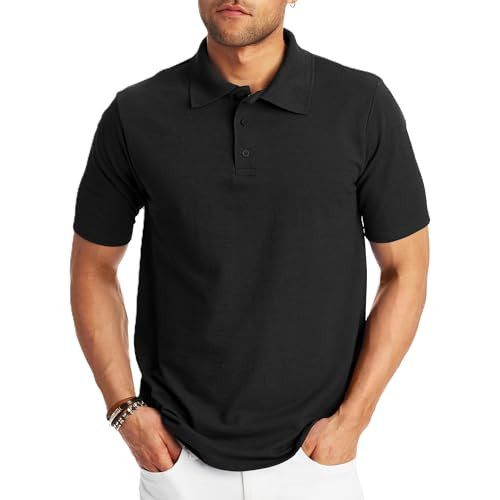 Hanes Men’s X-Temp Short Sleeve Polo Shirt