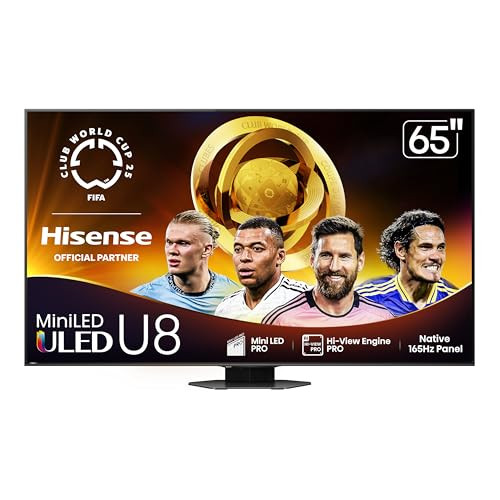 Hisense 65" U8 Mini-LED ULED 4K UHD Google Smart TV