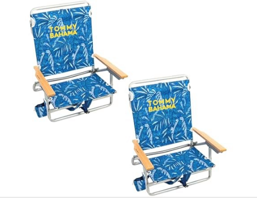 Tommy Bahama Backpack Beach Chair 2-Pack