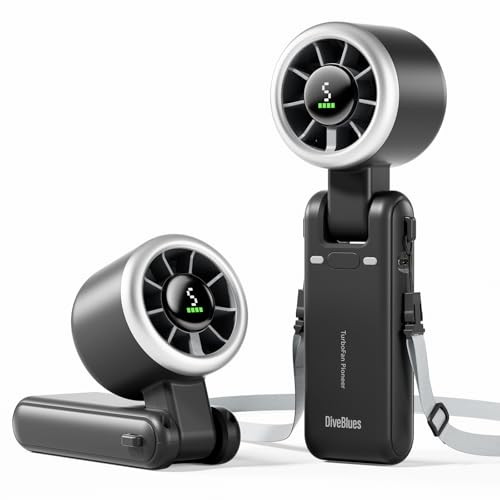 Diveblues USB-C Rechargeable Handheld Turbo Fan