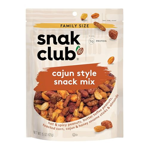 Snak Club Cajun Style Snack Mix