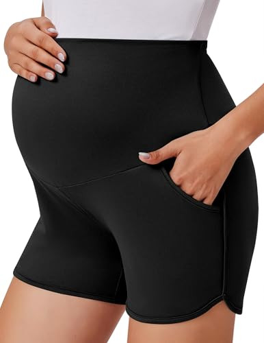 Ekouaer Maternity Shorts