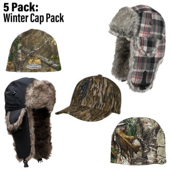 Men's Winter Cap 5-Pack