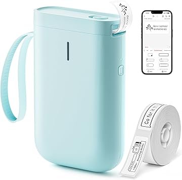 Bluetooth Label Maker - Blue 