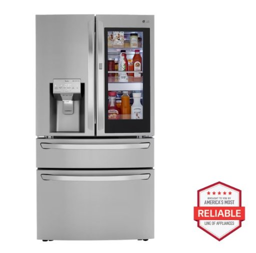 LG Smart wi-fi Enabled InstaView Door-in-Door Counter-Depth Refrigerator