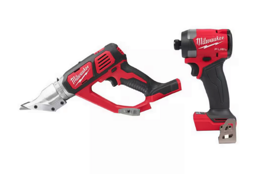 M18 18-Volt Lith-Ion Cordless 18-Gauge Double Cut Metal Shear w/ 1/4 in. Impact Drive