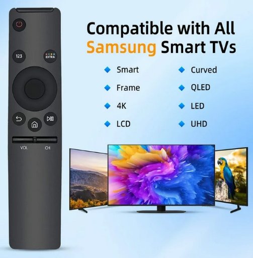 Universal Replacement TV Remote for Samsung Smart TV