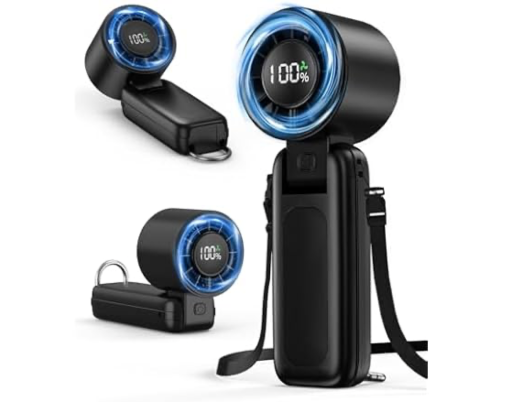 Eoboya 4-in-1 Handheld Portable Turbo Fan
