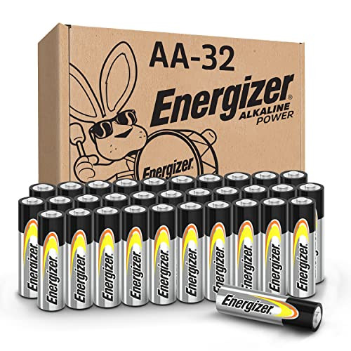 Energizer AA Alkaline Batteries 32-Count