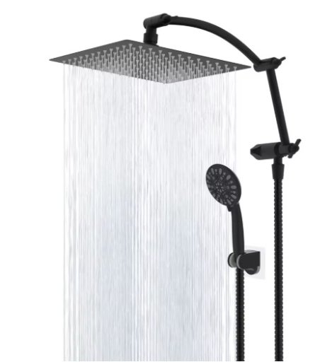 High Pressure Rain Shower Head and Handheld Combo