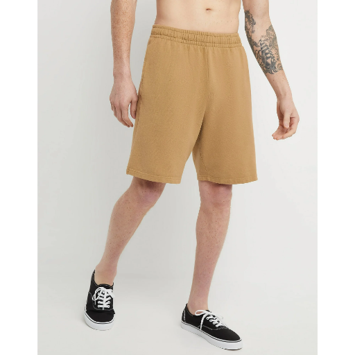 Hanes Men's Garment Dyed Midweight Sweat Shorts