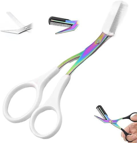Precision Eyebrow Trimmer Scissor