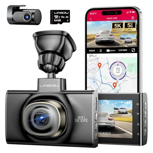 LD02 Front and Rear Dash Cam