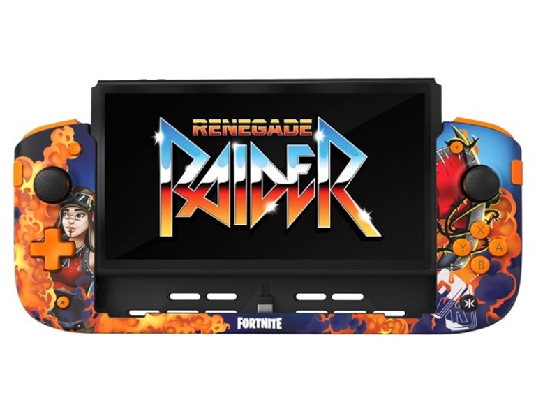 CRKD Nitro Deck+ Handheld Pro Controller for Nintendo Switch & OLED Model - TV Dockable - Renegade Raider Fortnite Edition Deal