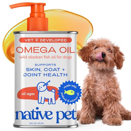 Native Pet Omega 3 Fish Oil for Dogs