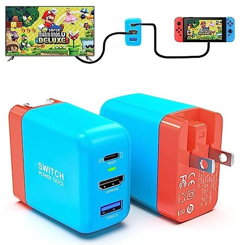 Mirabox 36W Portable TV Dock Charger for Nintendo Switch